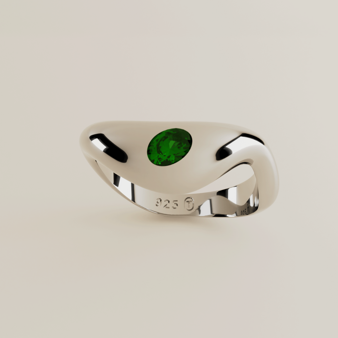 MIRAH SILVER RING (CYPRENE)