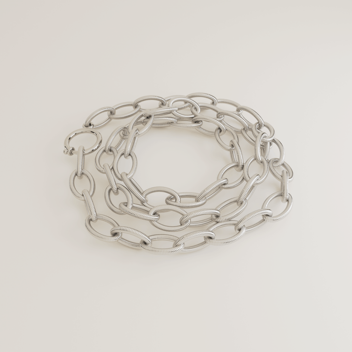 SILVER NECKLACE/BRACELET ROXIE