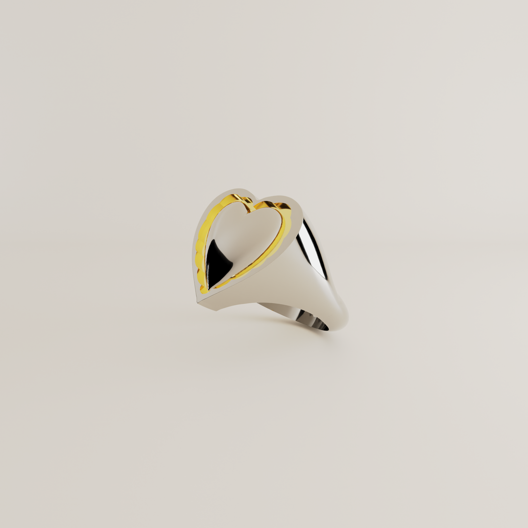 SILVER RING GERDA
