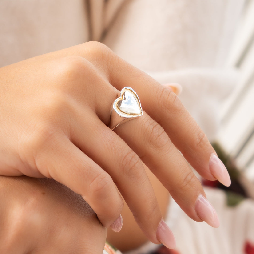 SILVER RING GERDA