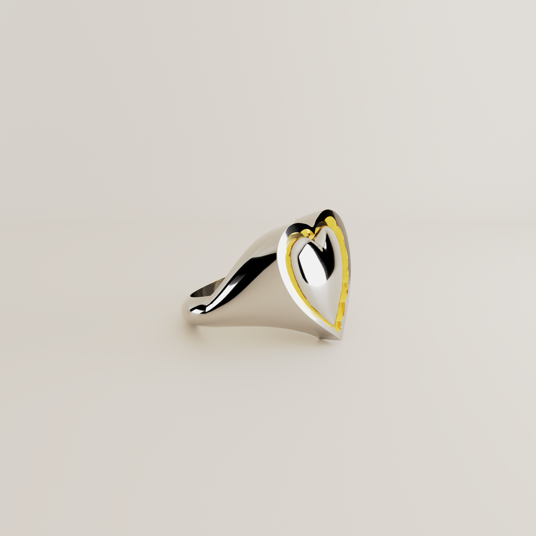 SILVER RING GERDA