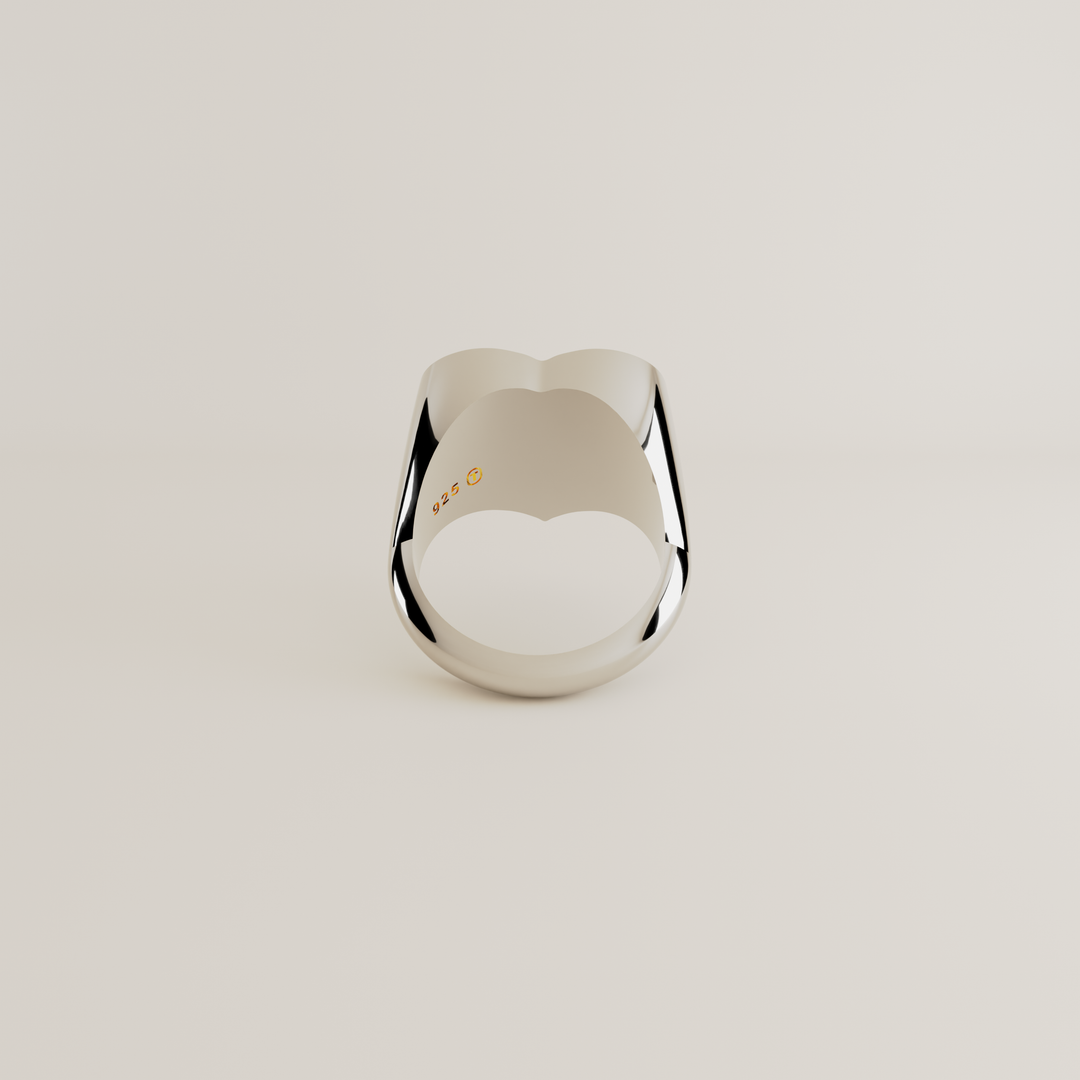 SILVER RING GERDA