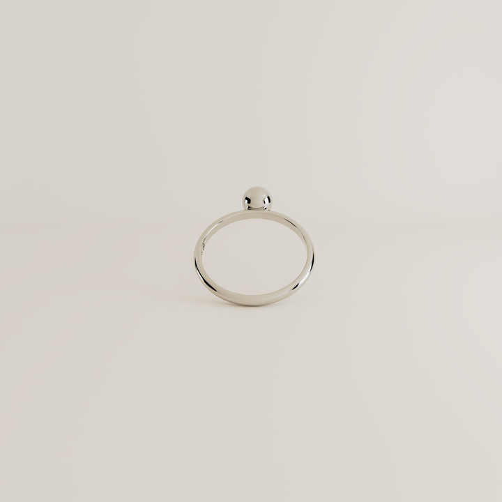 SILVER RING BIRTHSTONE