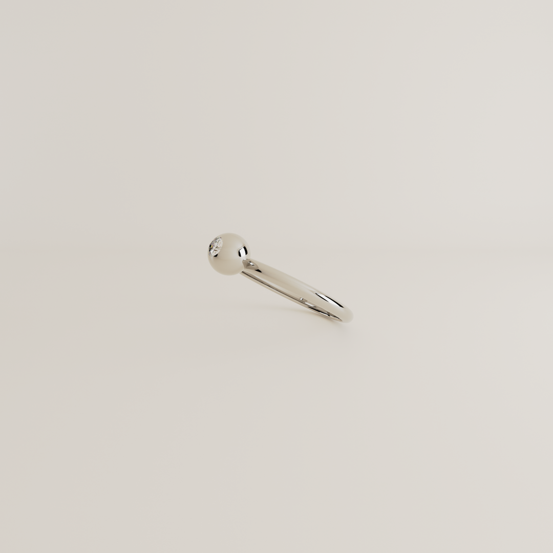 SILVER RING BIRTHSTONE