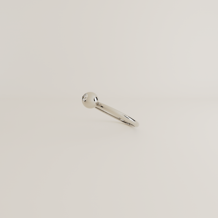 SILVER RING BIRTHSTONE