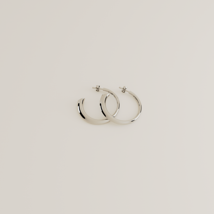 SILVER EARRINGS BIRTHSTONE POLYMORPHIC
