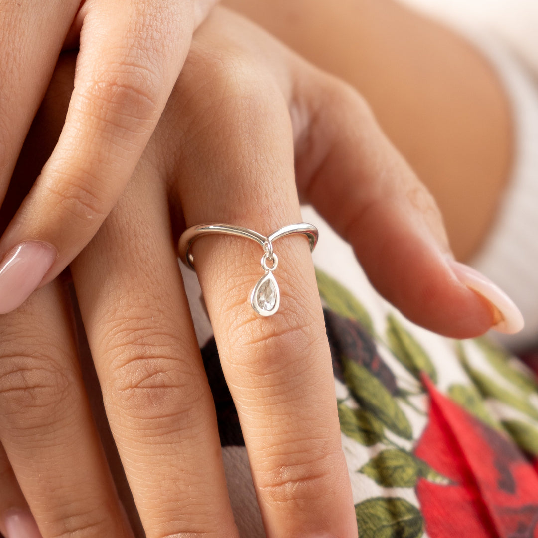 SILVER RING ODETTE