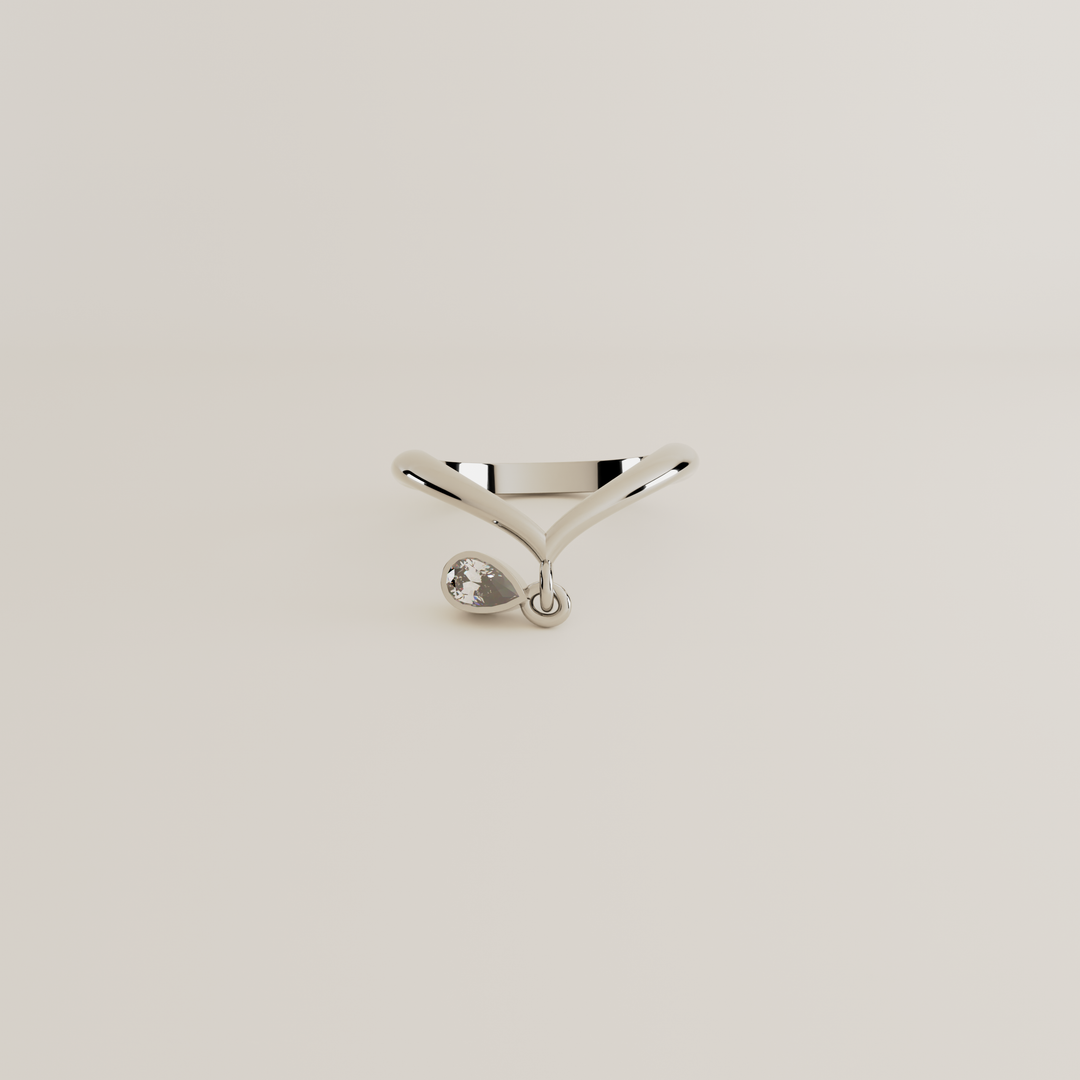 SILVER RING ODETTE