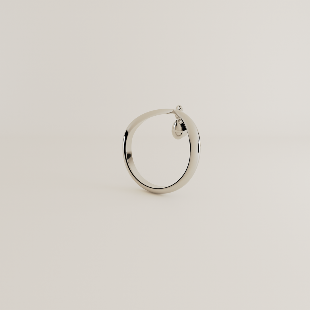 SILVER RING ODETTE
