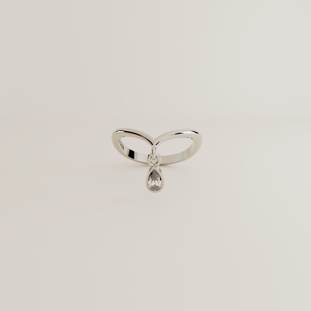 SILVER RING ODETTE