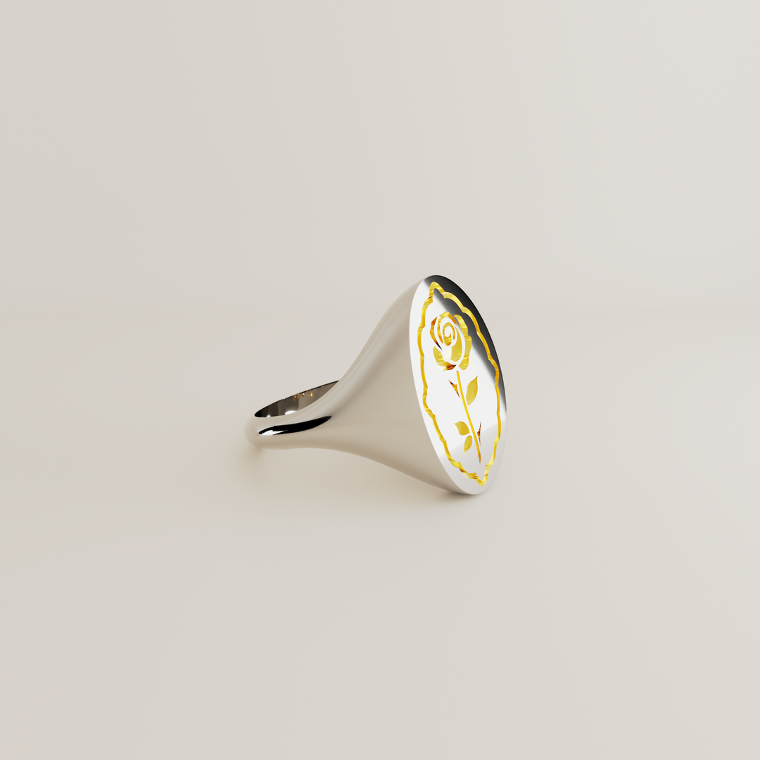 SILVER RING BELLE
