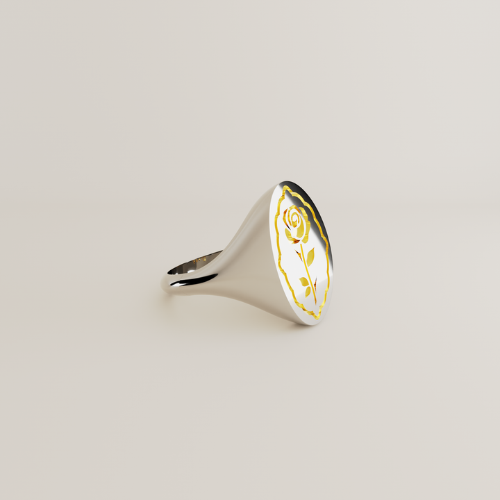 SILVER RING BELLE