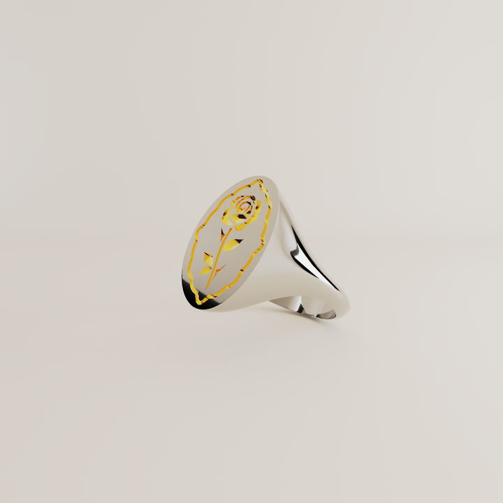 SILVER RING BELLE