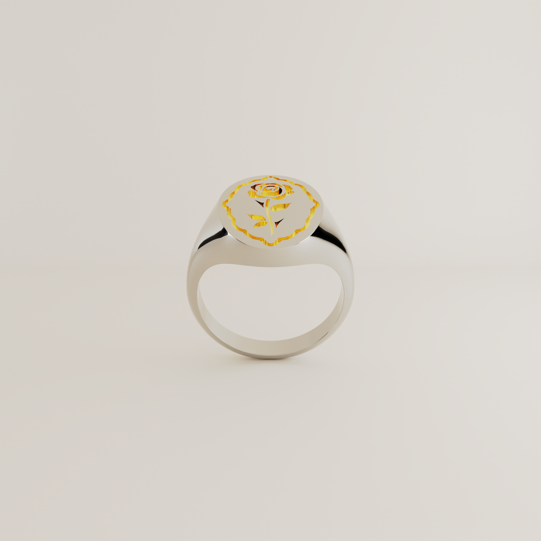 SILVER RING BELLE