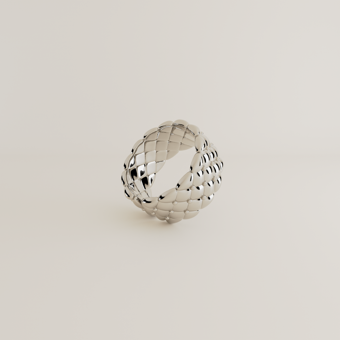 SILVER RING WENDY