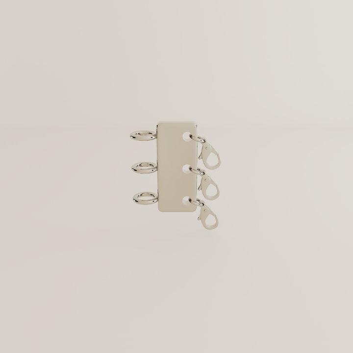 SILVER CLASP FOR NECKLACE LAYERING